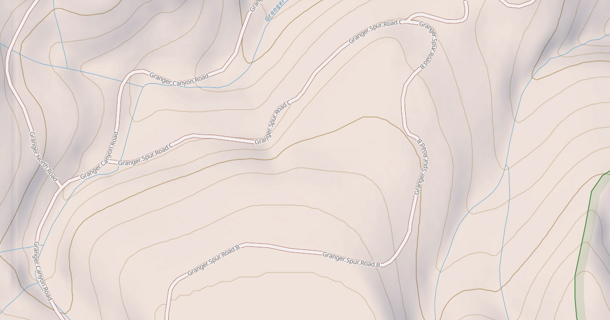 Map preview of GRANGER SPUR