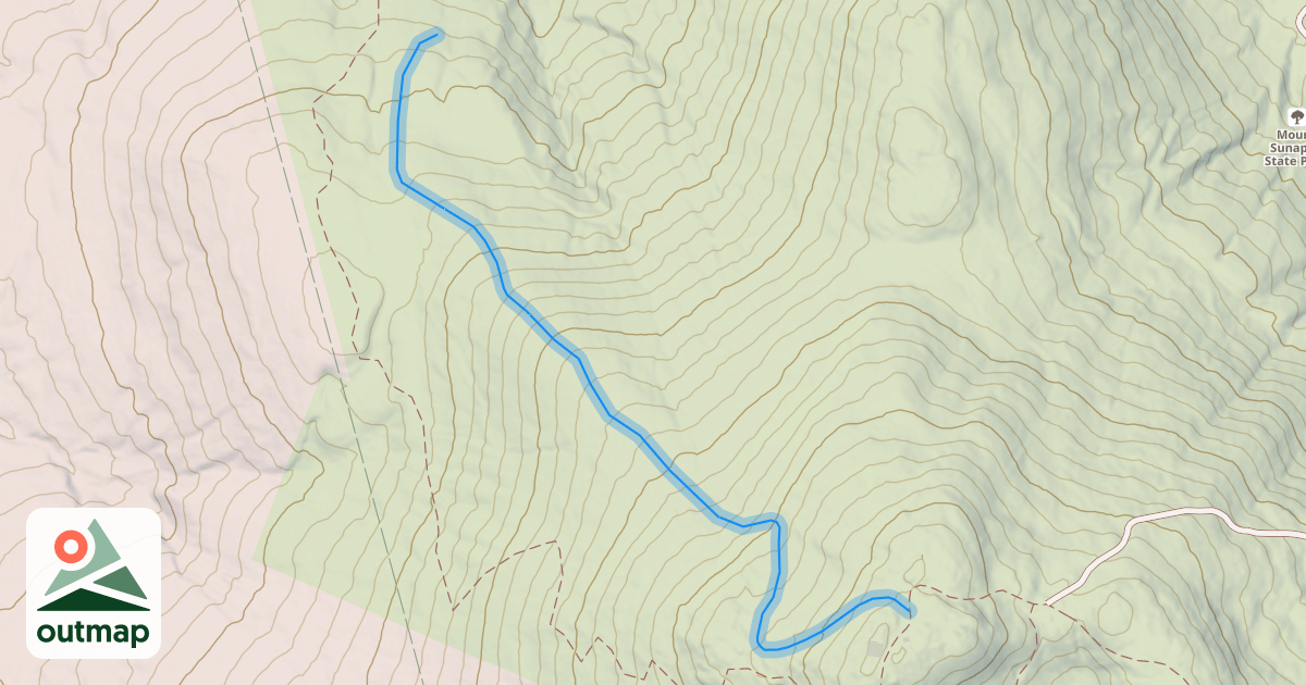 Map of Upper Ridge