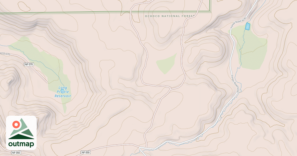 Map of USFS Motor Vehicle Use Map Roads {861B6D6C-79CE-453E-87AF-98D96AE27ECA}