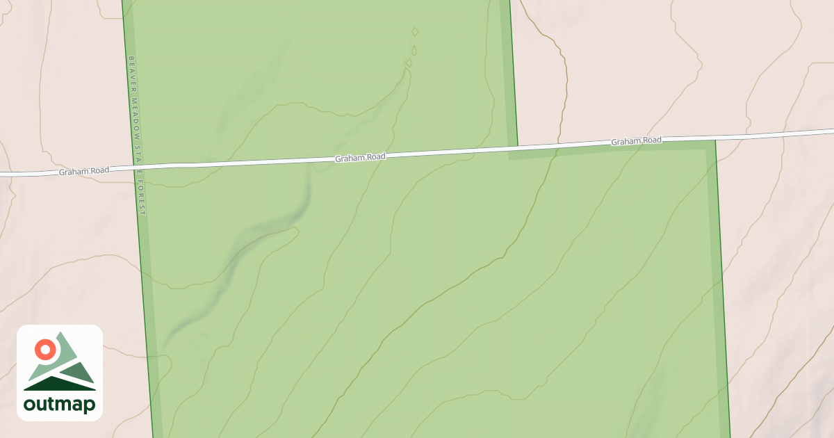 Map of Snowmobile Trail