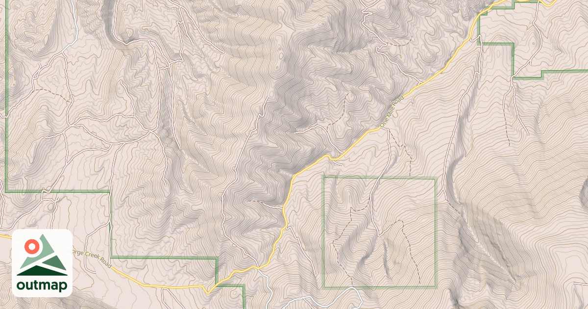 Map of ONE MILE