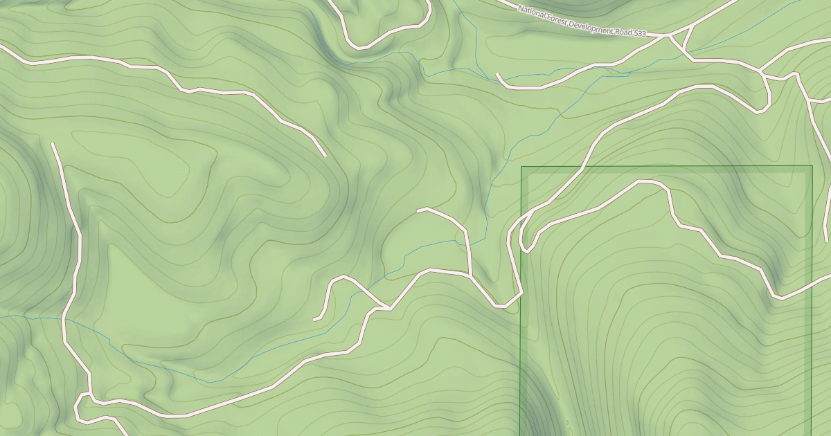 Map preview of BUCK CREEK B