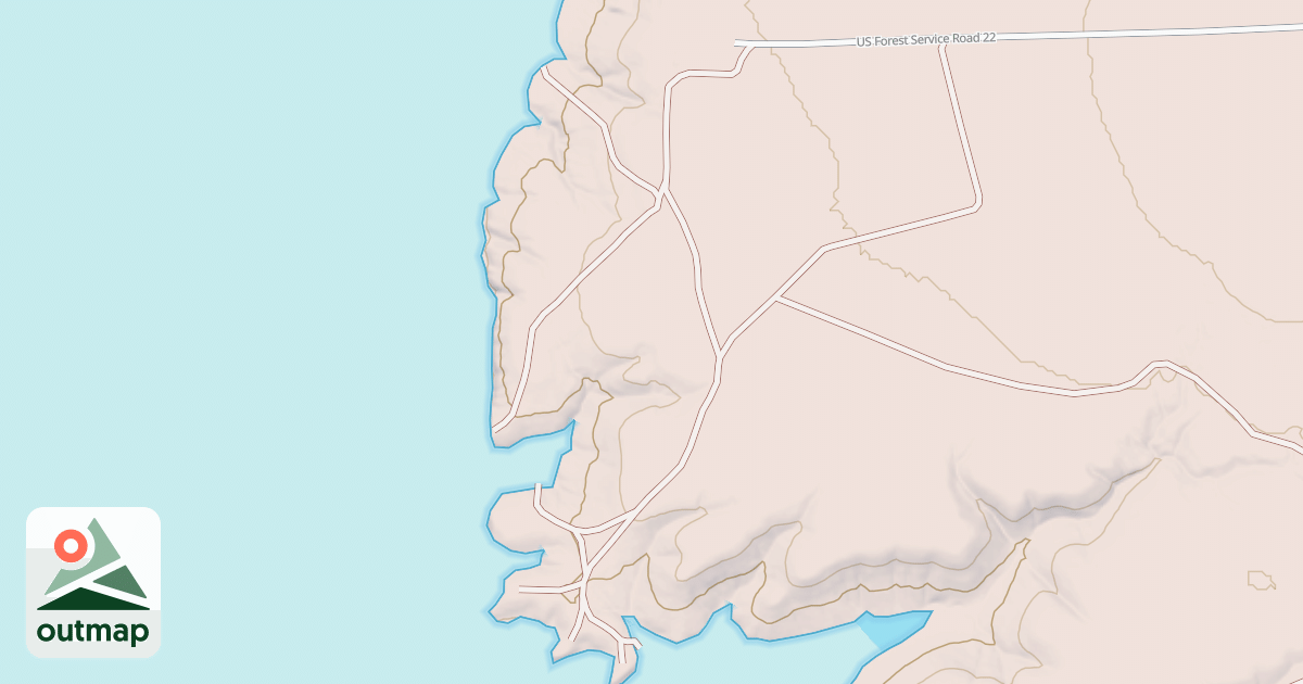 Map of BRINEGAR RANCH SPUR A