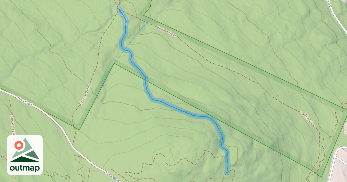 Map of Hardy Haul
