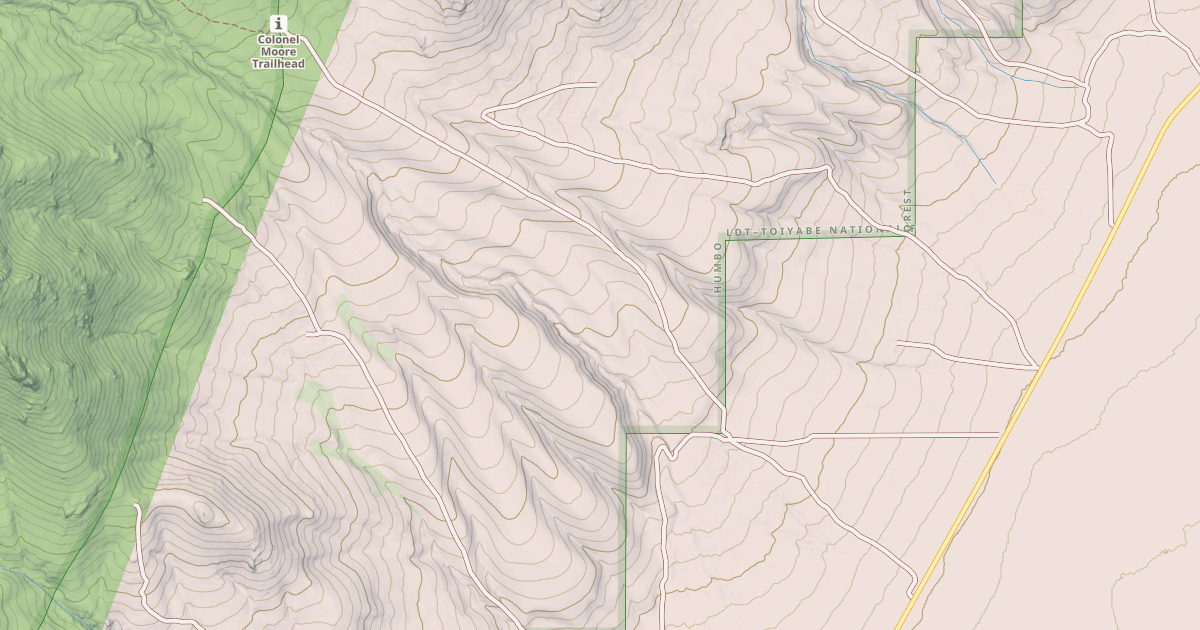 Map preview of COLONEL MOORE NORTH