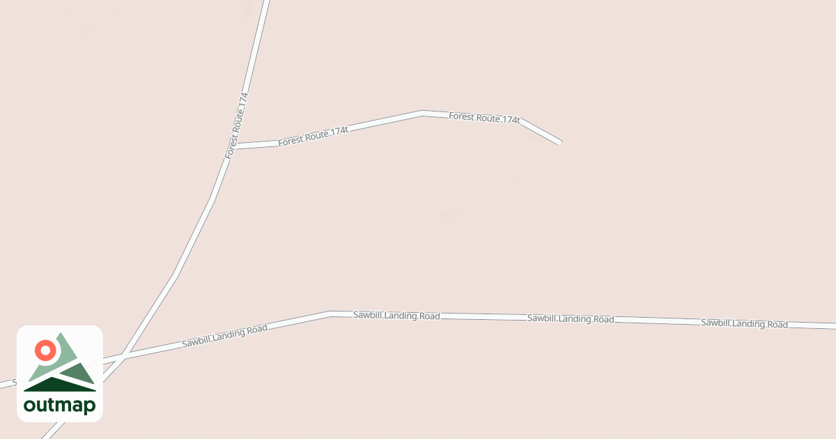 Map of DUMBBELL RIVER SPUR T