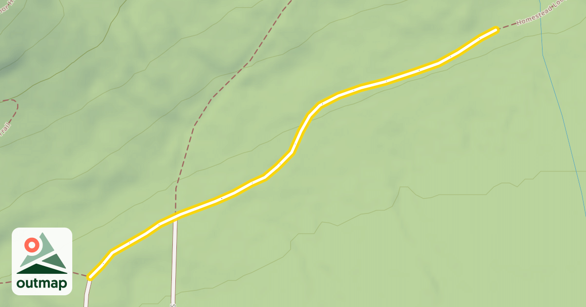 Map of Homestead Loop