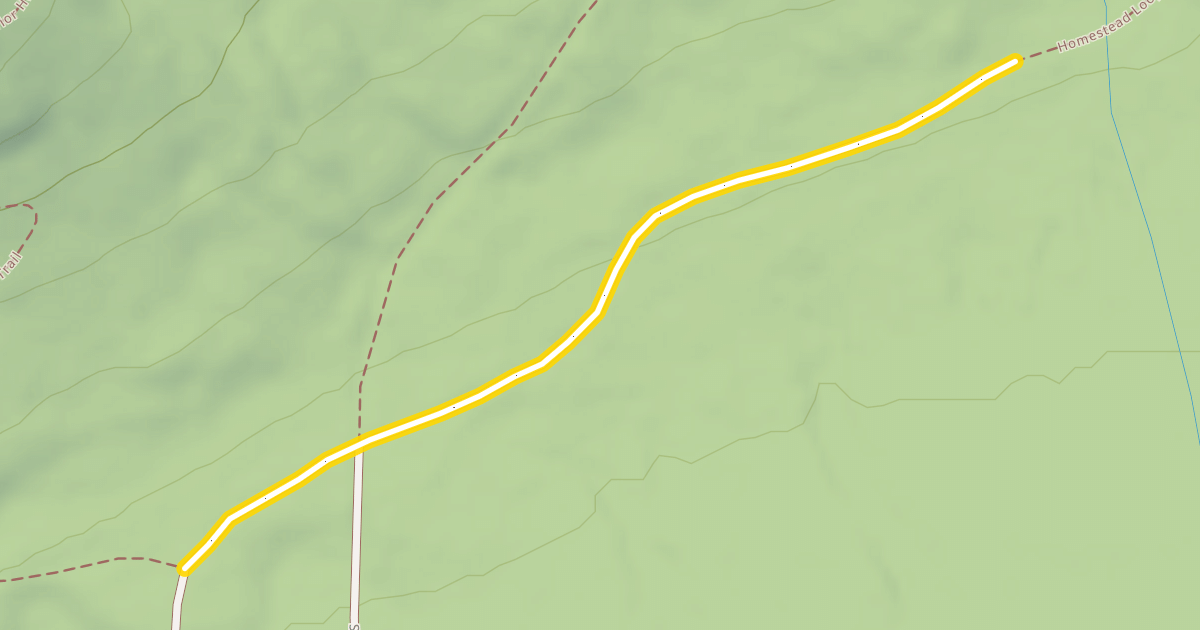 Map preview of Homestead Loop