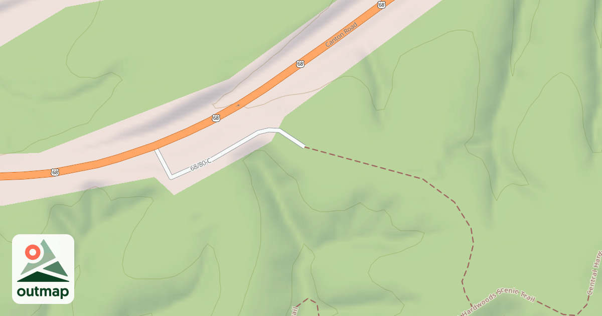 Map of MEREDITH TRAILHEAD RD