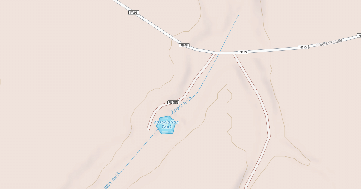 Map preview of USFS National Forest System Roads {6A11360D-4066-4ABA-823D-DB1F01A70DD1}
