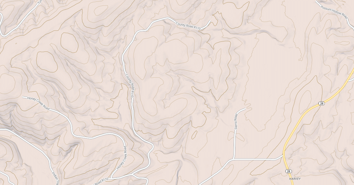Map preview of HAZEL SPUR