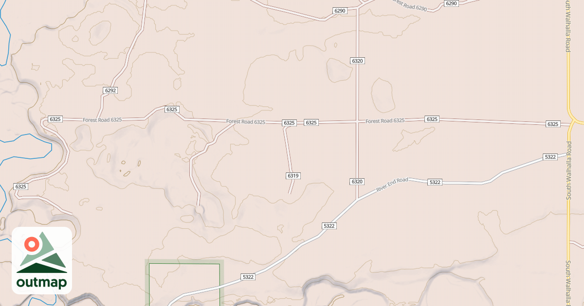 Map of 6325
