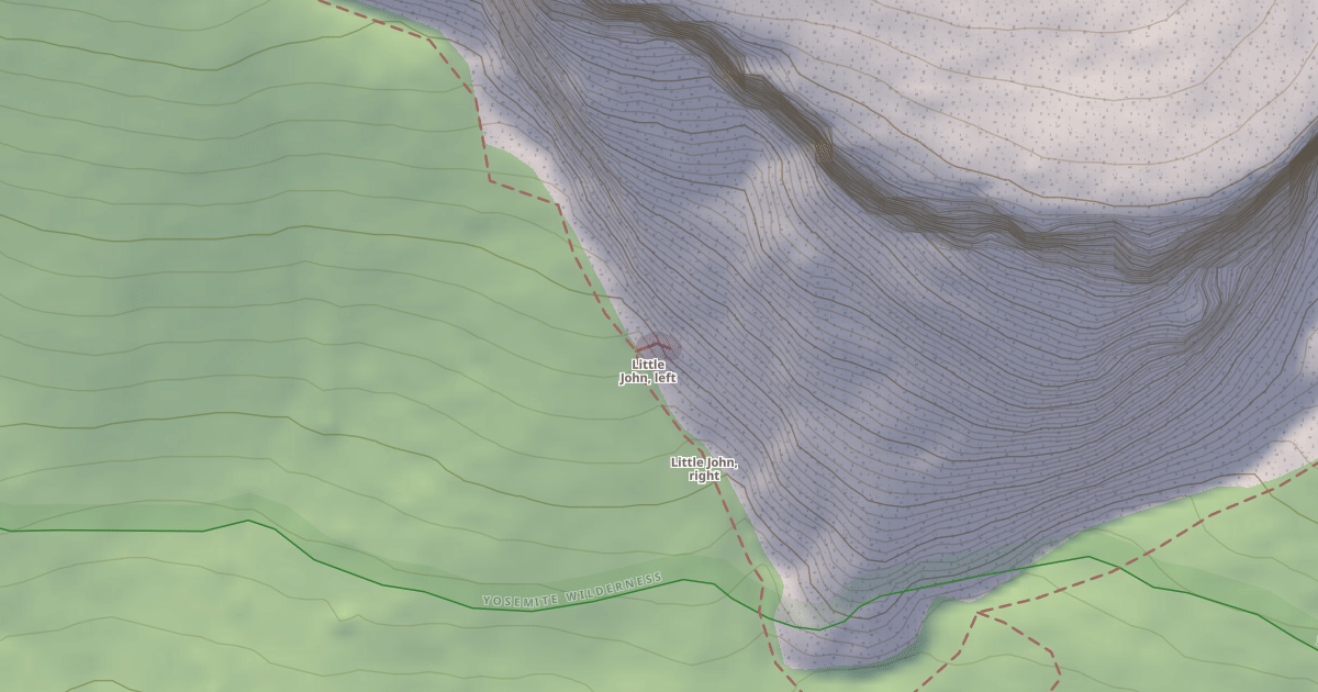 Map preview of Little John, left