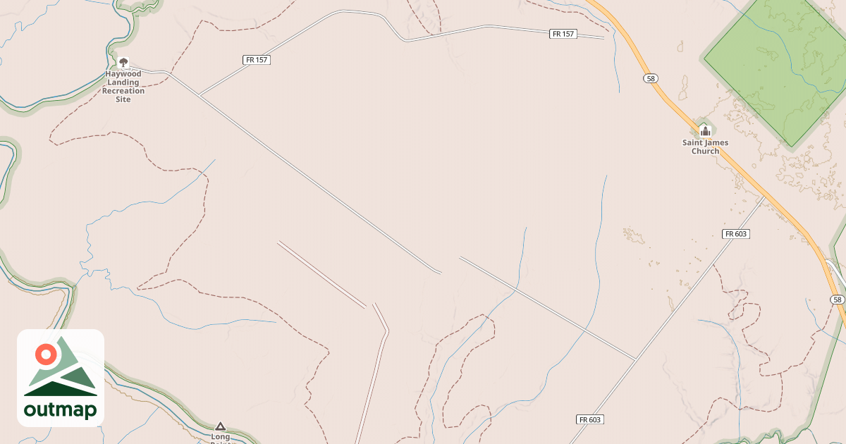 Map of LONG POINT