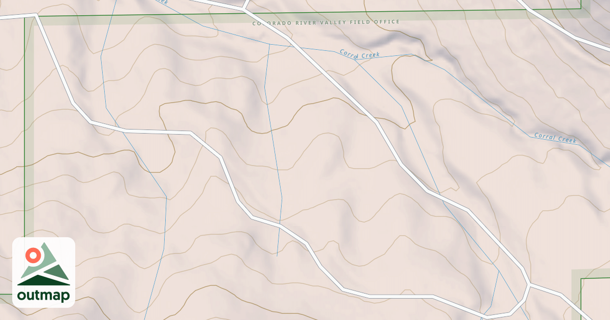 Map of BLM National GTLF Public Motorized Trails 19ac0228-0fd9-4c42-a4de-a20d0a644f6b