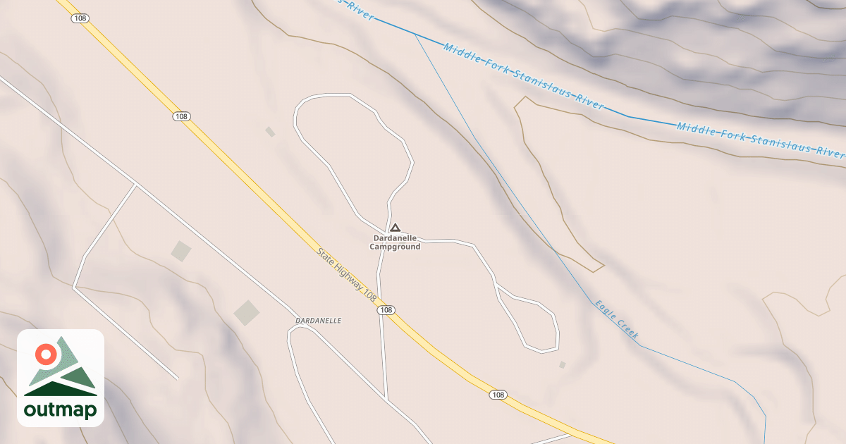 Map of DARDANELLE CG ACCESS