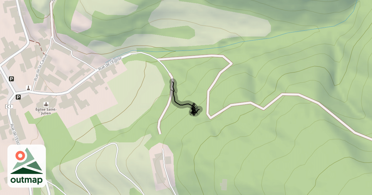 Map of Enduro vtt D10