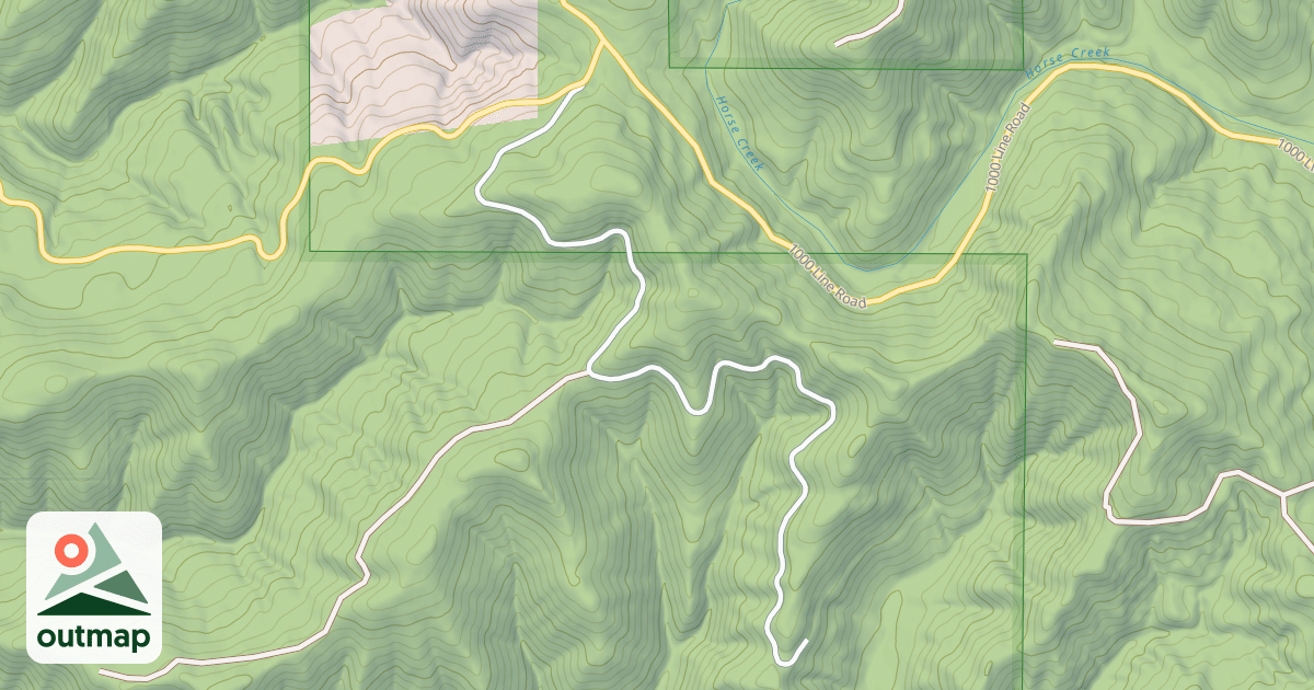 Map of USFS National Forest System Roads {43C356AB-597C-4EA4-9AE9-9AC37C40E6C7}
