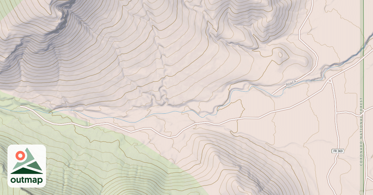 Map of FRENCH JOE SPRING