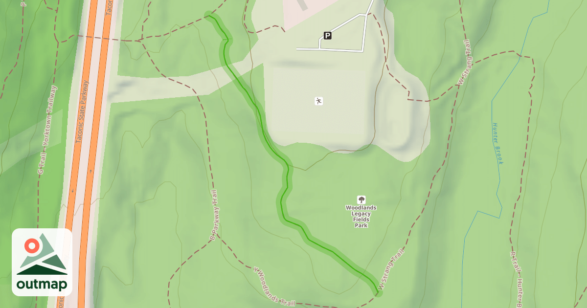 Map of G Legacy Trail