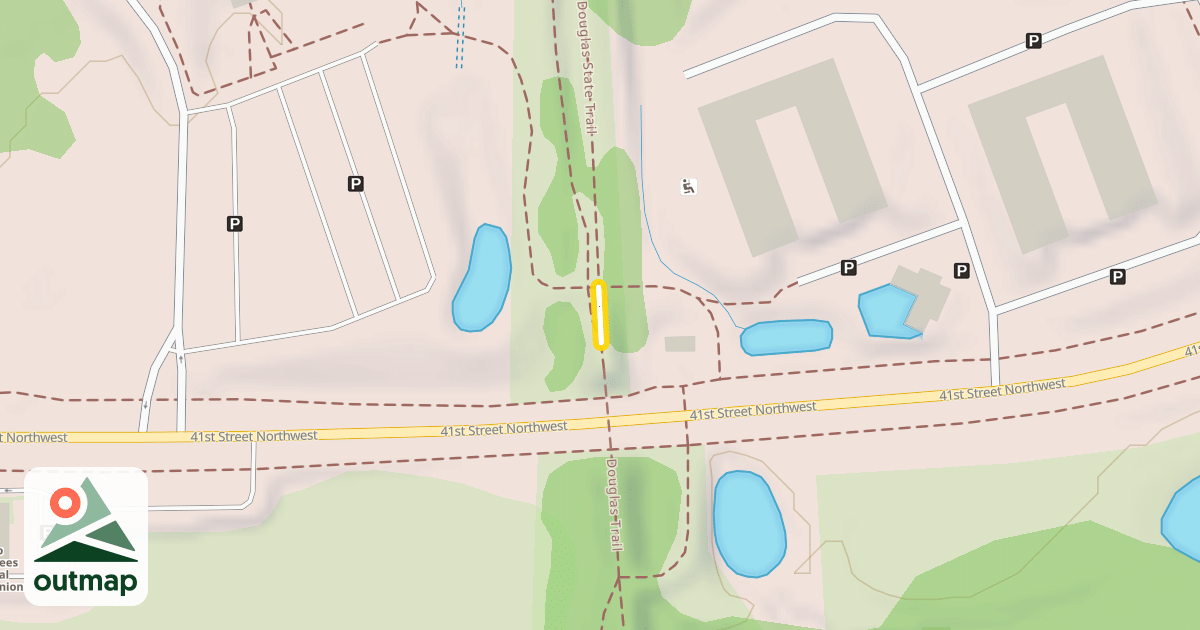 Map of Douglas Trail