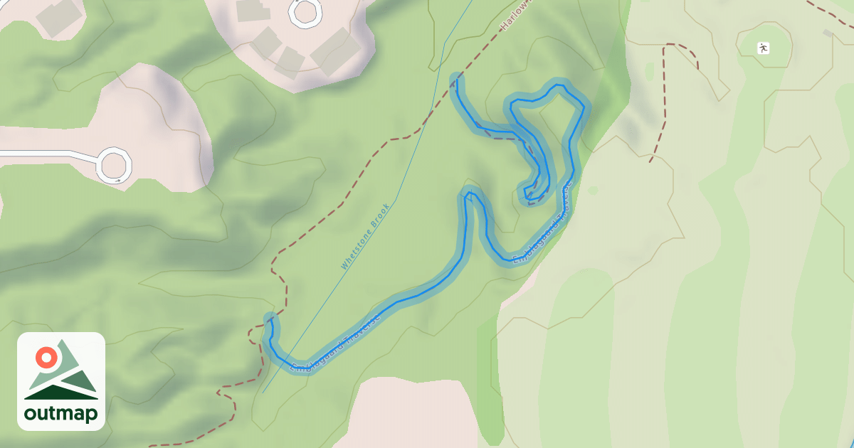 Map of Emblagaard Traverse