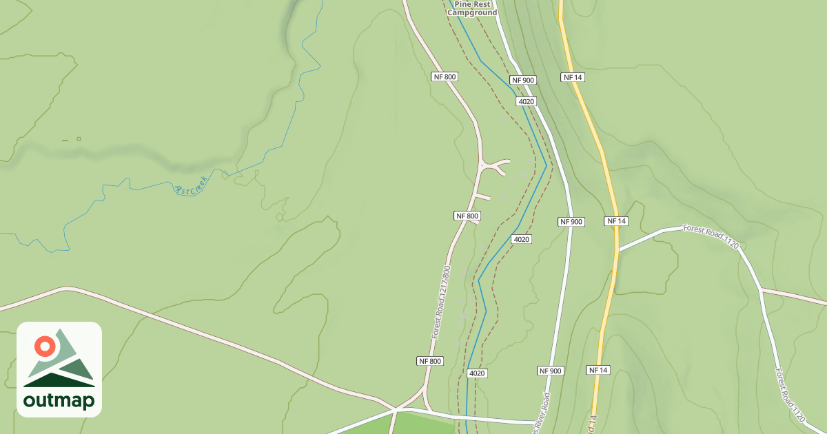 Map of TRACT O