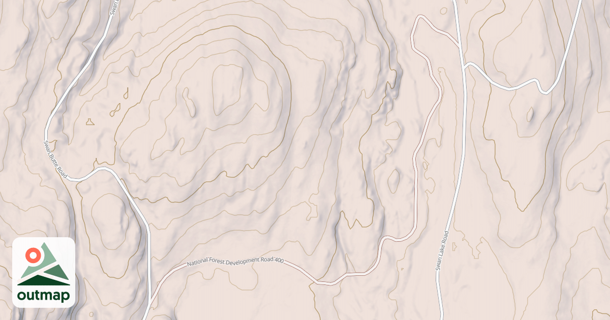 Map of USFS Motor Vehicle Use Map Roads {995E3080-6560-4210-B37C-ADC3DB8E78F3}