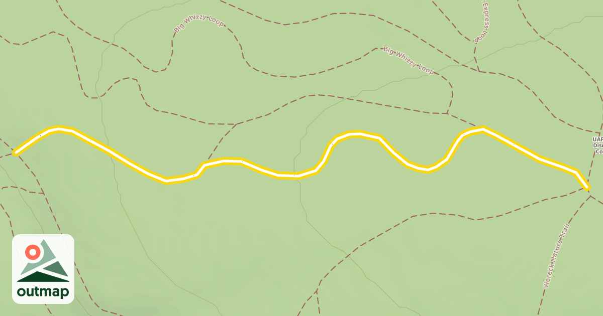 Map of Big Whizzy Loop