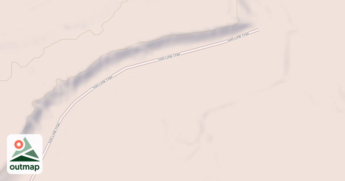 Map of Soo Pits Trails
