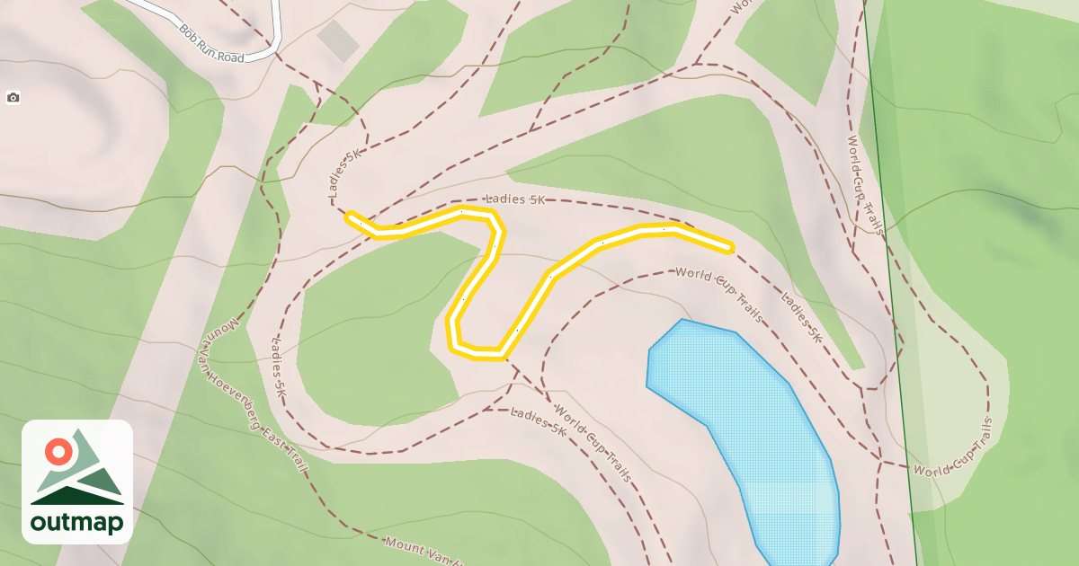 Map of World Cup Trails