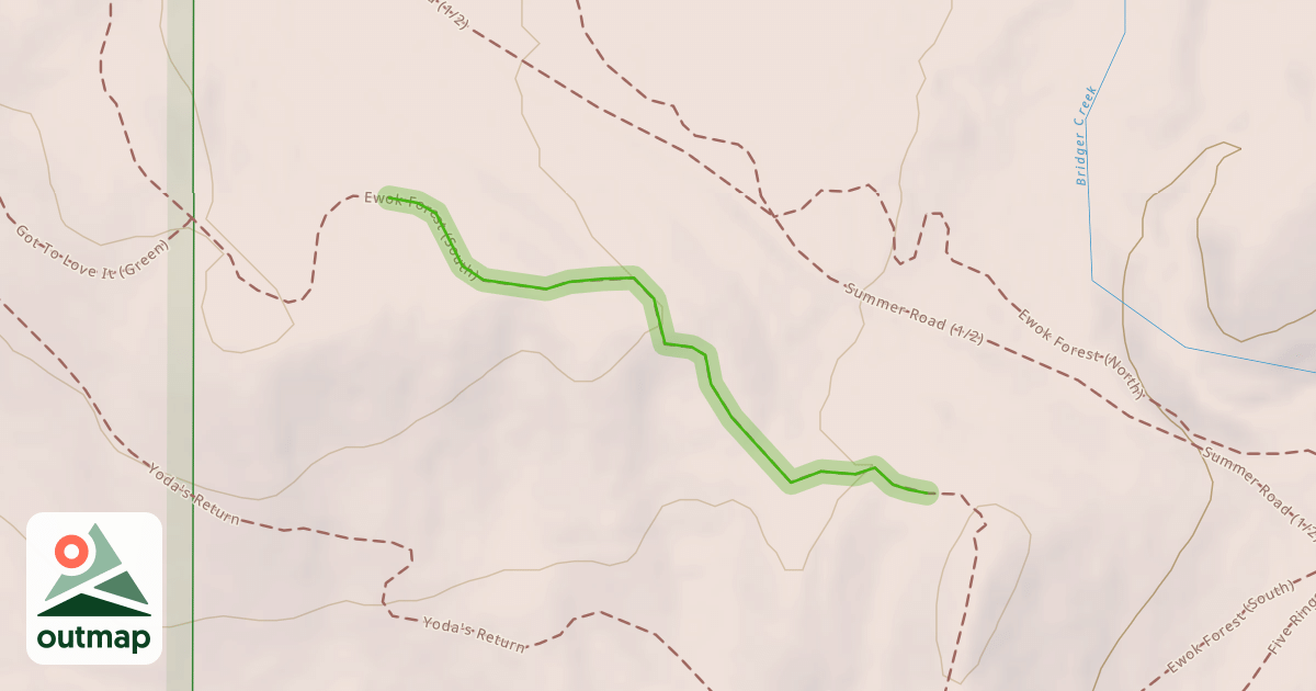 Map of Ewok Forest (South)