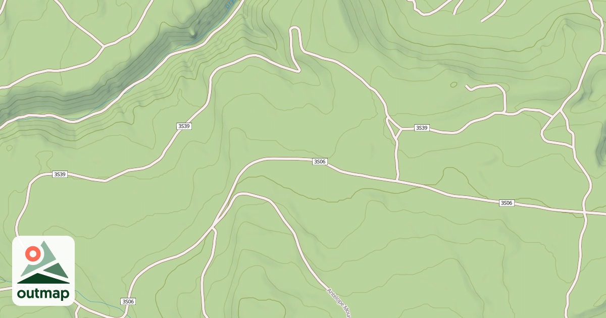 Map of ANTELOPE LOOP