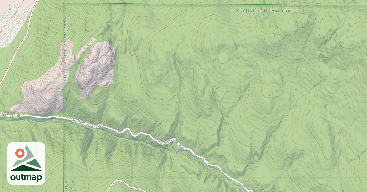 Map of USFS Motor Vehicle Use Map Roads {74475922-16AA-4198-9A93-76740166843C}