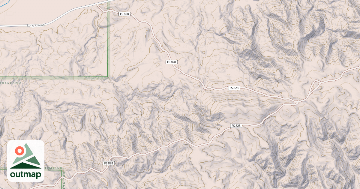 Map of (FDR) DRY CR