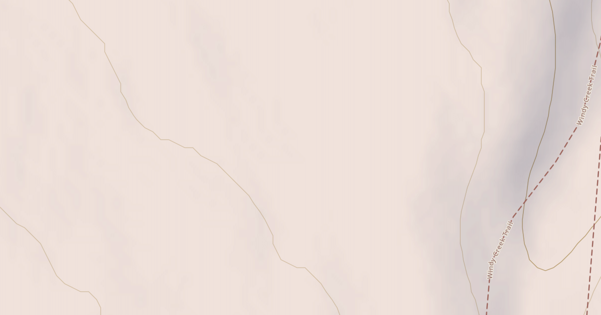 Map preview of Windy Creek Subsistence Ohv Trail