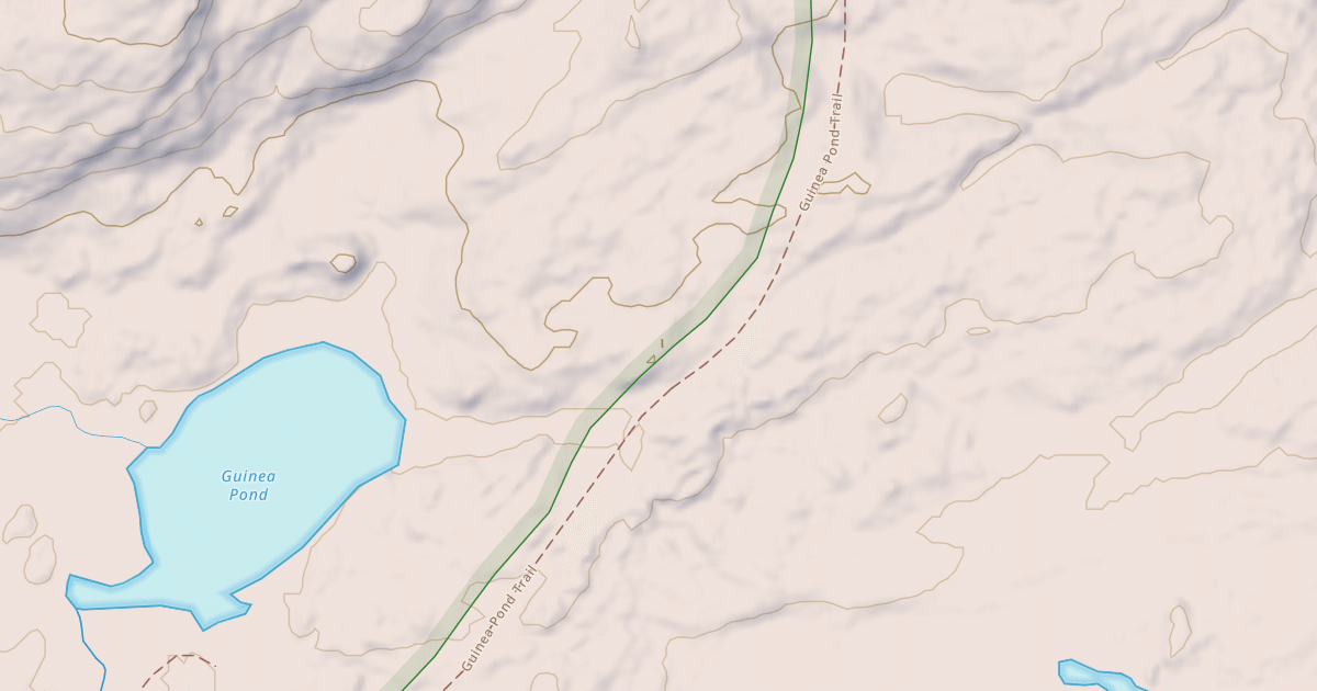 Map preview of Guinea Pond Trail