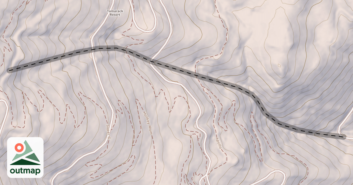 Map of Serenity Canyon