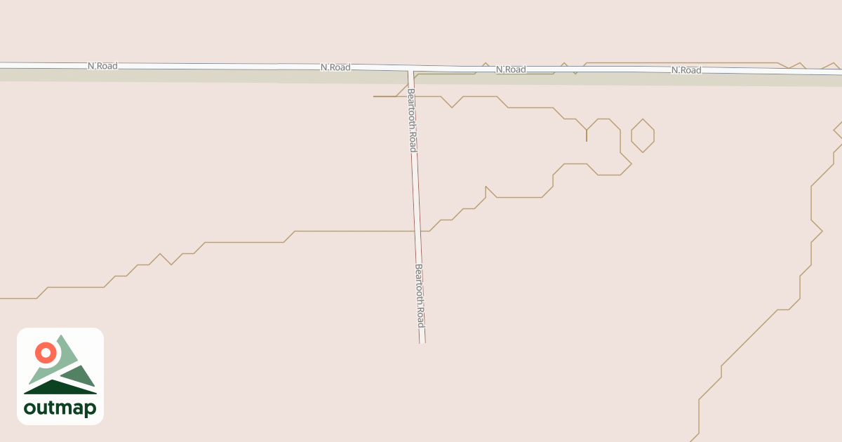 Map of BEARTOOTH