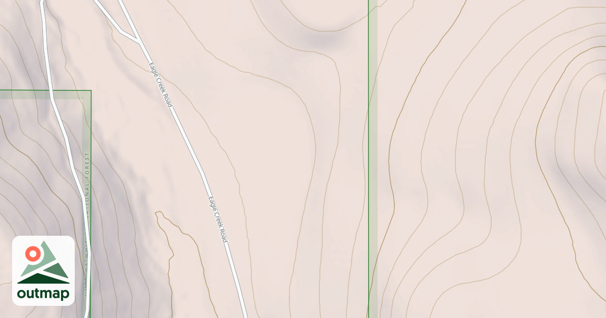 Map of USFS National Forest System Roads {347F9549-481A-4402-8A0F-758BF4E59FDC}