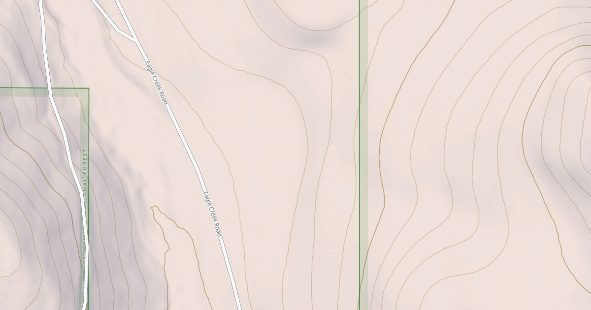 Map preview of USFS National Forest System Roads {347F9549-481A-4402-8A0F-758BF4E59FDC}