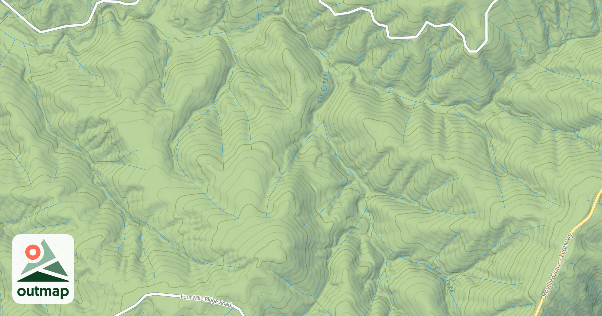 Map of CAREY GULCH