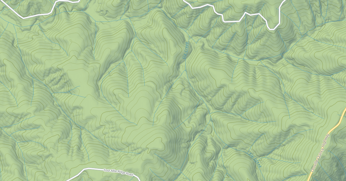 Map preview of CAREY GULCH