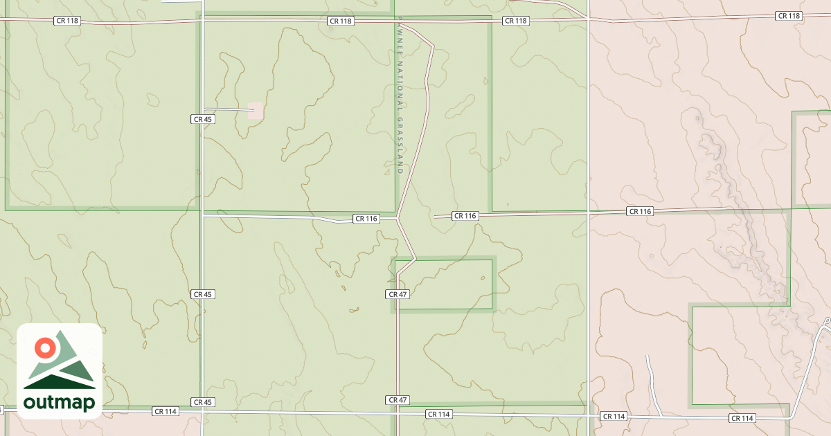 Map of ROAD 47