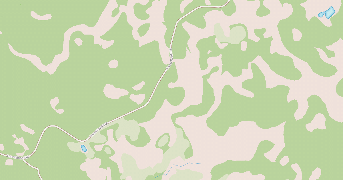Map preview of USFS National Forest System Roads {463A41C7-12F6-4D48-B0FE-B2C13EF6E8DF}