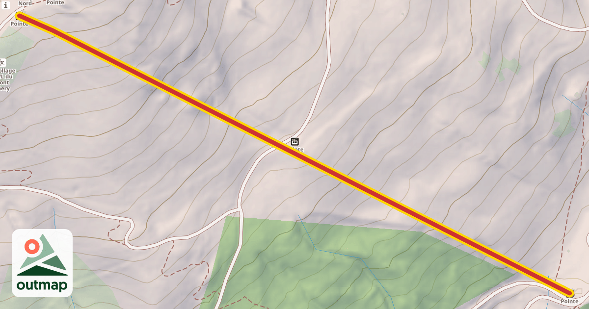 Map of La Pointe