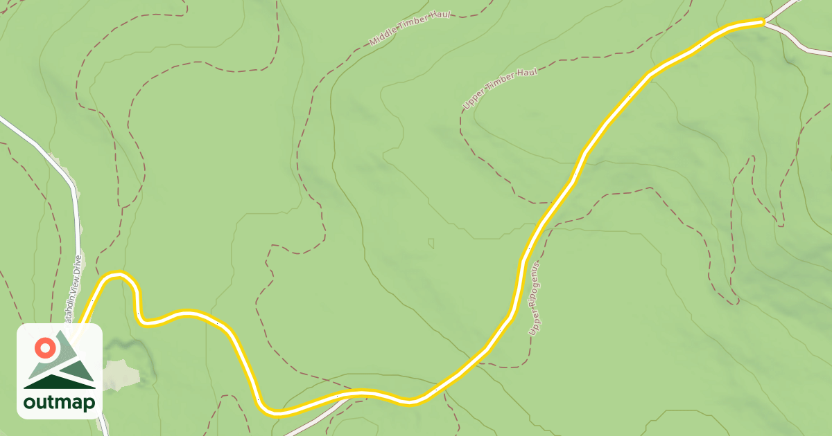 Map of Hammond Ridge Trail