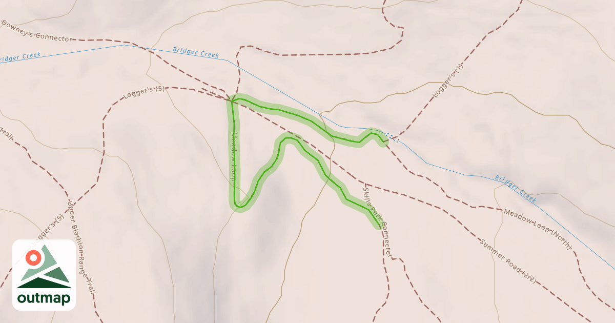 Map of Meadow Loop