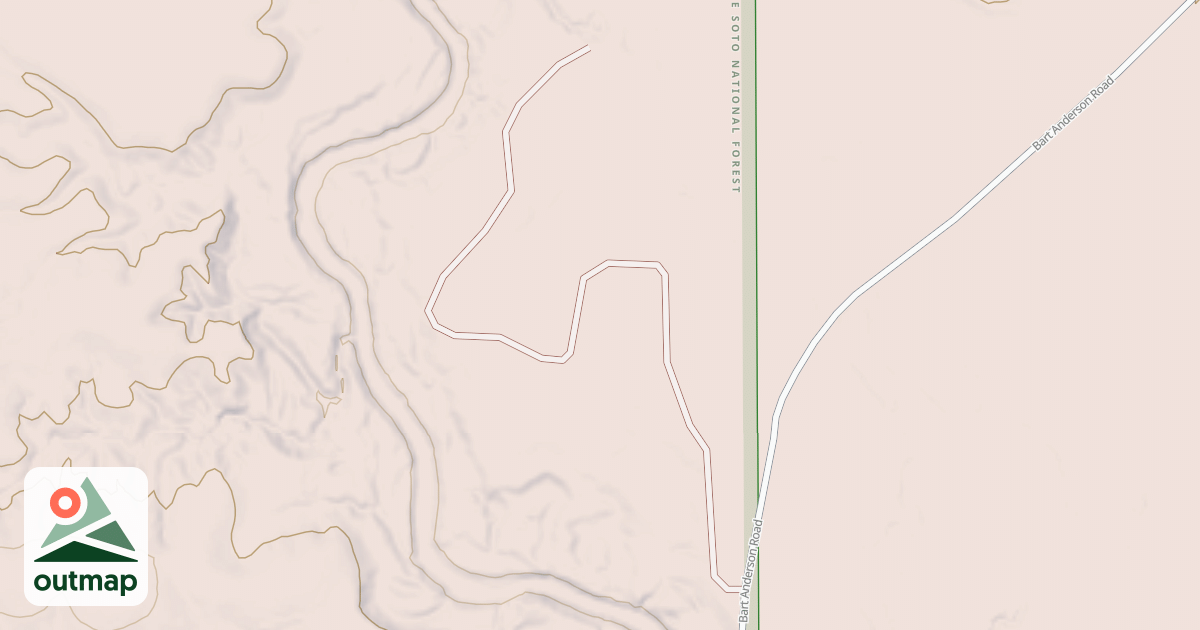Map of USFS National Forest System Roads {D130127F-4ACF-407A-9023-46F9F2BEEC78}