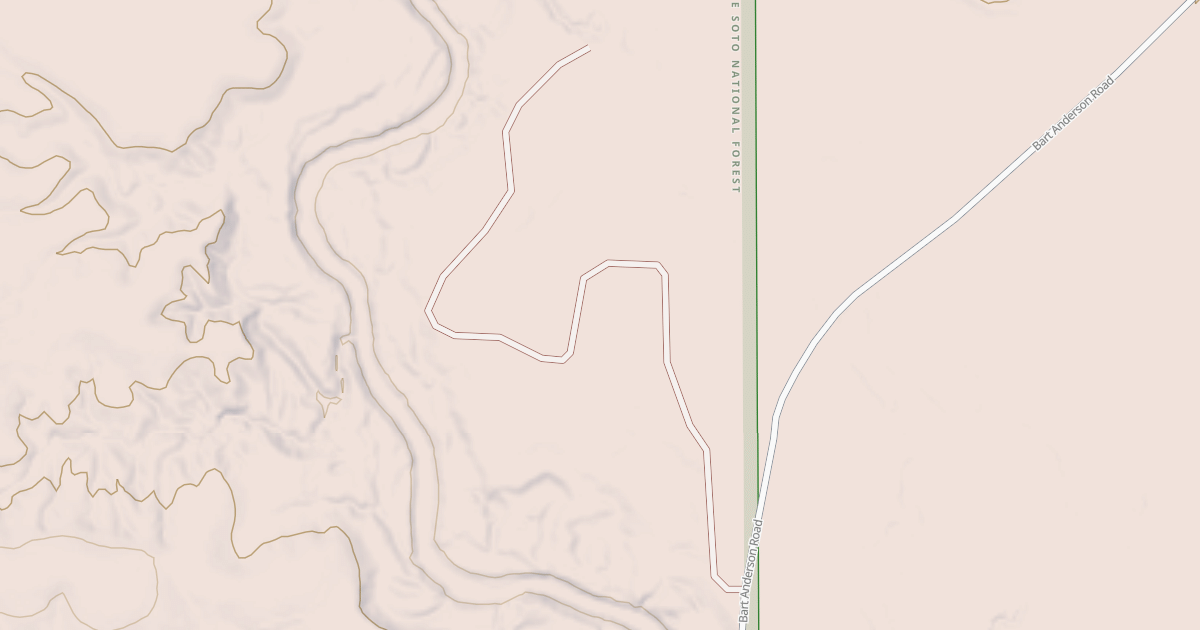 Map preview of USFS National Forest System Roads {D130127F-4ACF-407A-9023-46F9F2BEEC78}